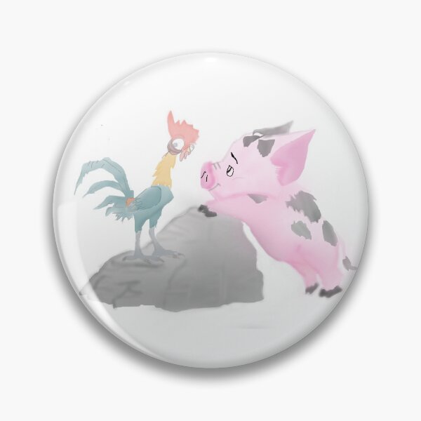 Item preview, Hei Hei and Pua friends forever designed and sold by Keli-la.