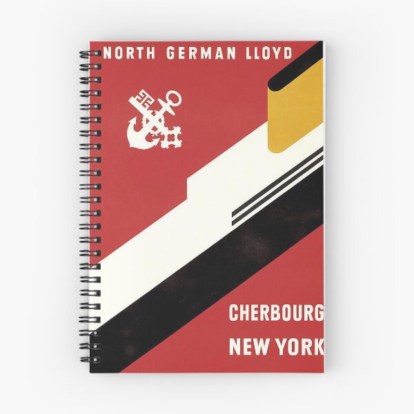 Artikelvorschau, Cherbourg New York vintage travel poster entworfen und verkauft von stickart-marek.