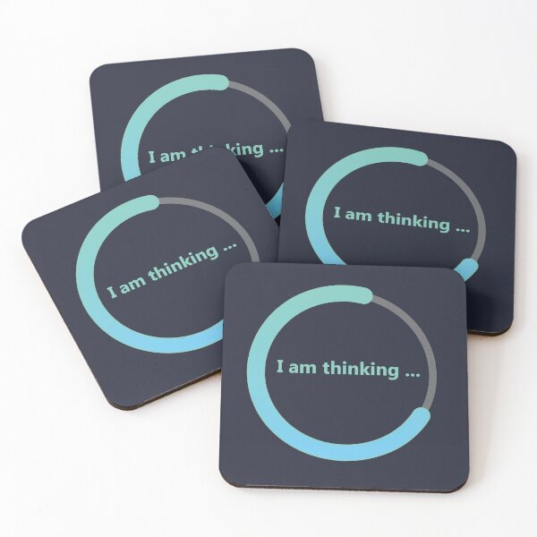 Item preview, I am thinking - Loading  designed and sold by MadabinaDesign.