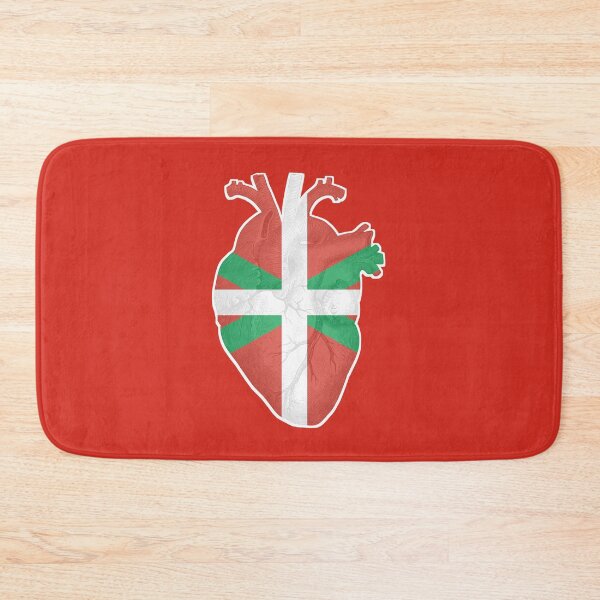 Item preview, Proud to be Basque, Heart beating for Euskadi, Euskal Herria, Basque flag, pride designed and sold by Kinisis.
