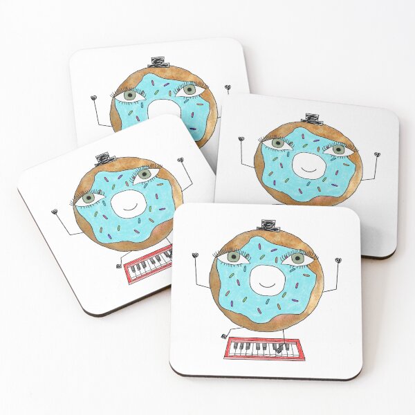 Item preview, The Fancy Piano Dancing Donut designed and sold by Christina Mastro.