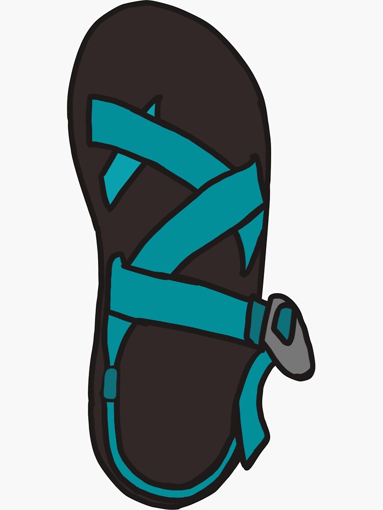 teal chacos
