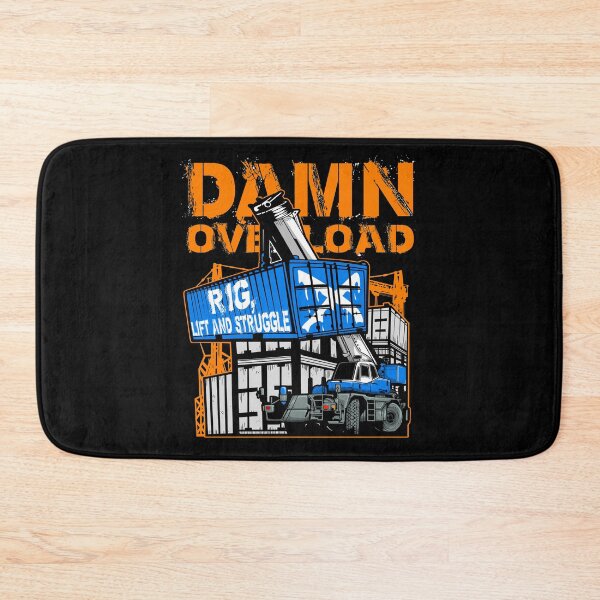 Item preview, Mobile Crane Rig Lift and Struggle designed and sold by damnoverload.