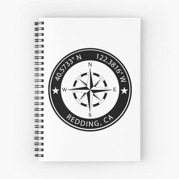 Item preview, Redding, California Geographical Coordinates designed and sold by TeeOhGraphics.