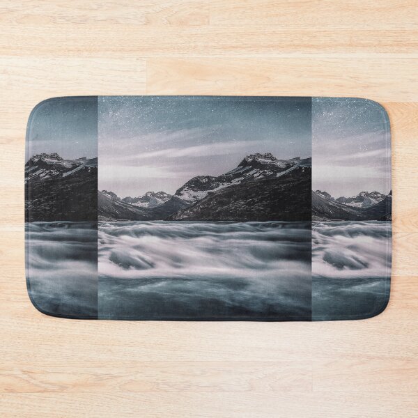 Item preview, Ocean Mountain Waves Under the Stars  designed and sold by PowerfulPrinted.
