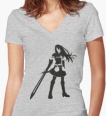 Erza Women's Fitted V-Neck T-Shirt