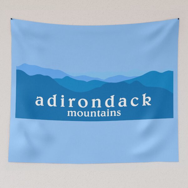 Item preview, Adirondack Mountains (white text) designed and sold by PaulinaS.