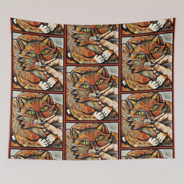 Item preview, The Illustrated Cat designed and sold by PaniaBrown.