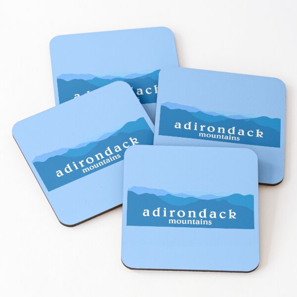 Item preview, Adirondack Mountains (white text) designed and sold by PaulinaS.