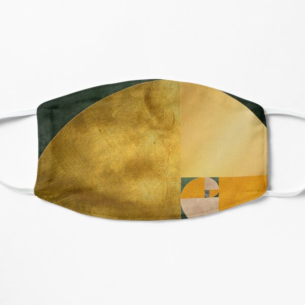 Golden Spiral Flat Mask