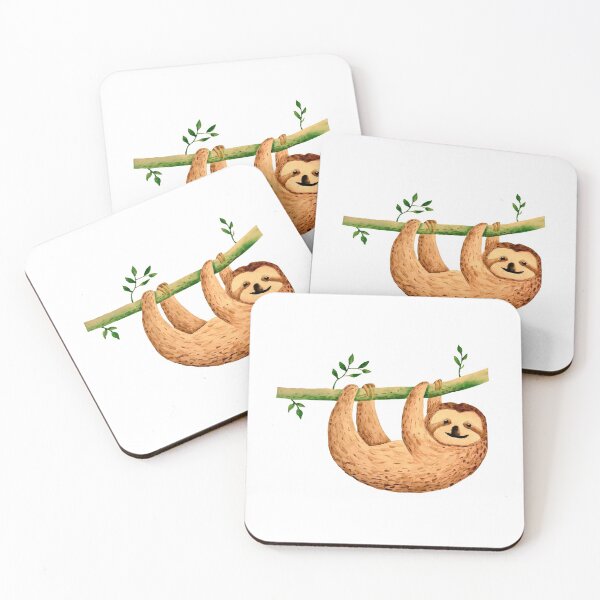 Item preview, Watercolor Sloth designed and sold by Julia Hawley.