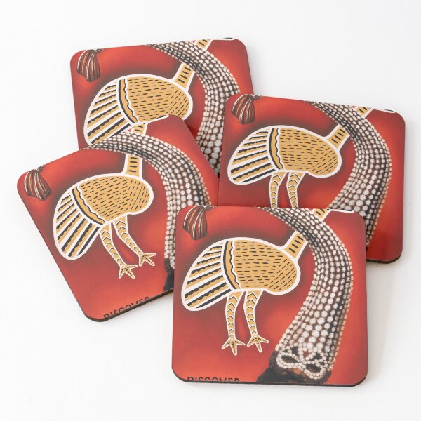Item preview, Discover Australia vintage travel poster designed and sold by stickart-marek.