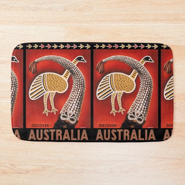 Item preview, Discover Australia vintage travel poster designed and sold by stickart-marek.