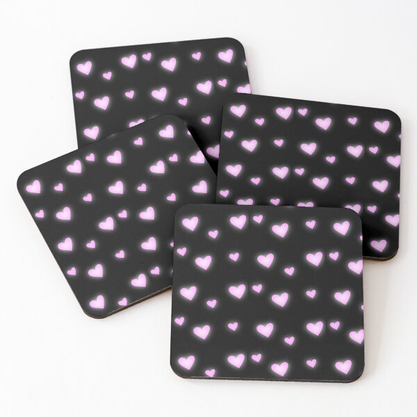 Item preview, Pink Glowing Hearts designed and sold by JMDesignHouse.