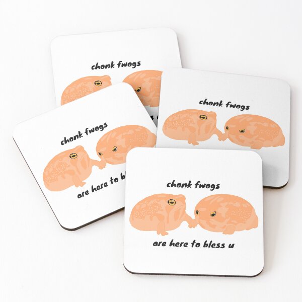 Item preview, chonk frogs are here to bless u designed and sold by AnnesLovelys.
