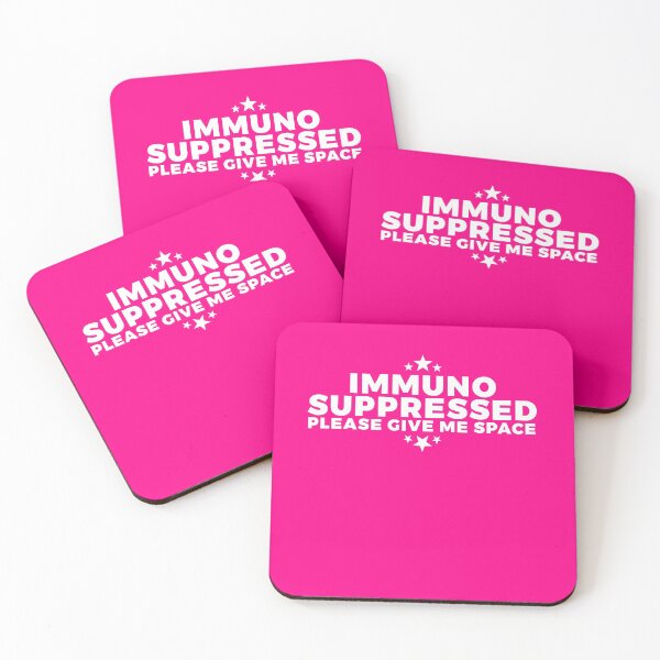 Item preview, Immunosuppressed - Please Give Me Space | Pink designed and sold by uncommonoath.