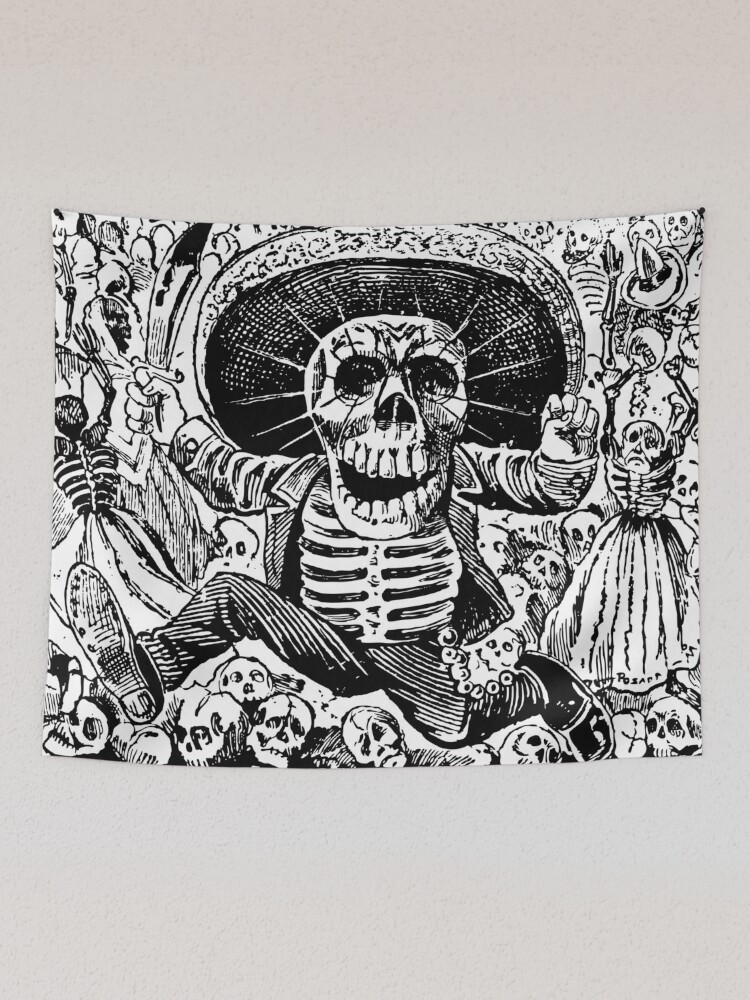  Day of The Dead Skull Halloween Ironing Mat Pad with