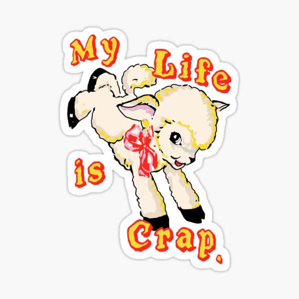harry styles inspired my life is crap Sticker