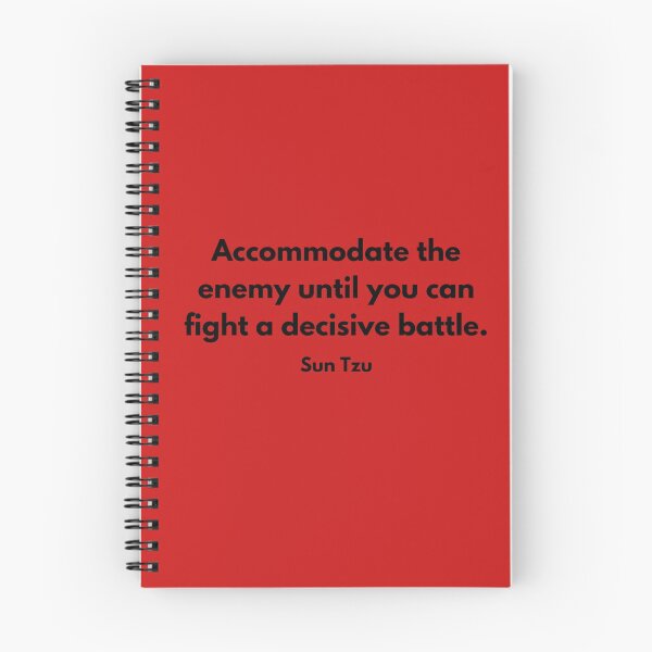 Item preview, Copy of Sun Tzu Art of War Quote Accommodate the enemy designed and sold by timg58.