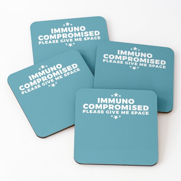 Item preview, Immunocompromised - Please Give Me Space | Blue Teal designed and sold by uncommonoath.