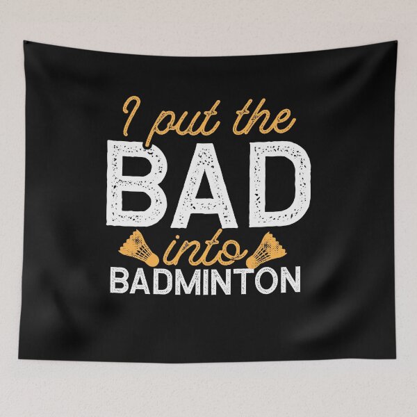 Item preview, Funny badminton designed and sold by slowtag.