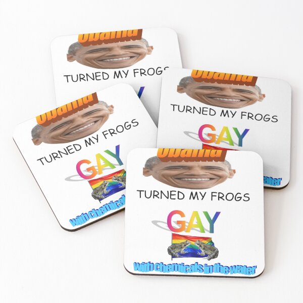 Item preview, OBAMA TURNED MY FROGS GAY!!! designed and sold by wormboy2000.
