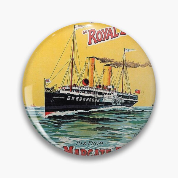 Item preview, Daily Sea Trips vintage travel poster designed and sold by stickart-marek.