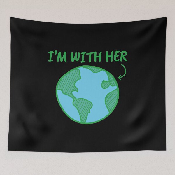 Item preview, Mother Earth - Earth Day - I'm With HER designed and sold by EstelleStar.