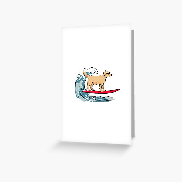 Item preview, surfing dog designed and sold by jennars.