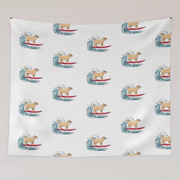 Item preview, surfing dog designed and sold by jennars.