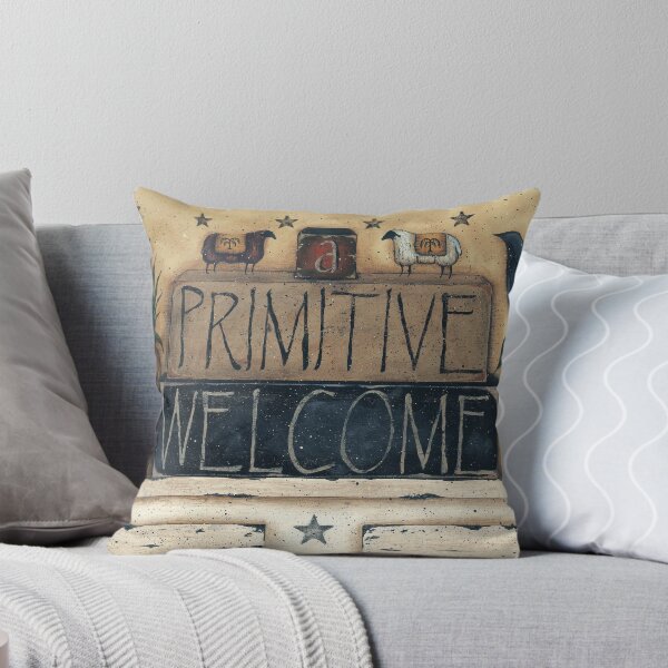 Item preview, A Primitive Welcome by Donna Atkins designed and sold by Donna Atkins.