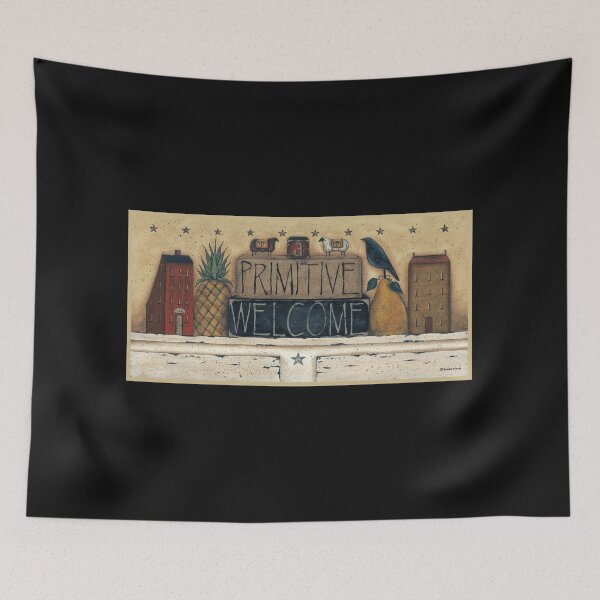 Item preview, A Primitive Welcome by Donna Atkins designed and sold by Donna Atkins.