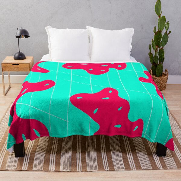 Item preview, Watermelon Funky Abstract Art Deco Camo designed and sold by borednomad.