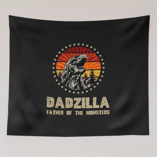Item preview, DADZILLA Father of the Monster fun comic Tee designed and sold by BoldNewLook.