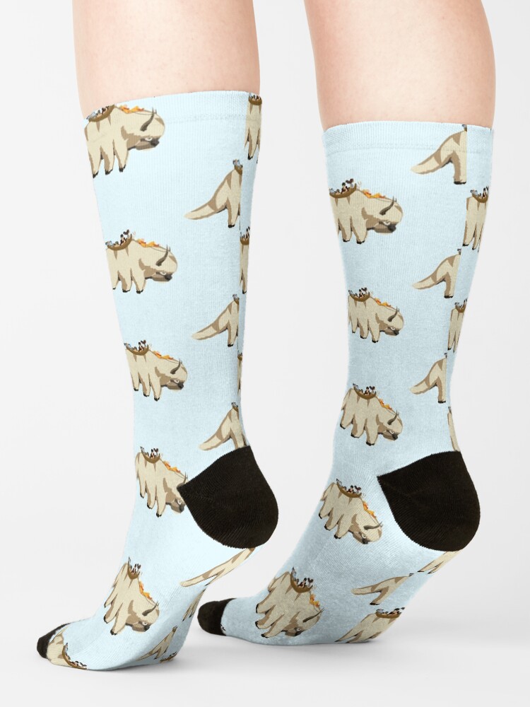 Alternate view of Team Avatar on Appa Socks