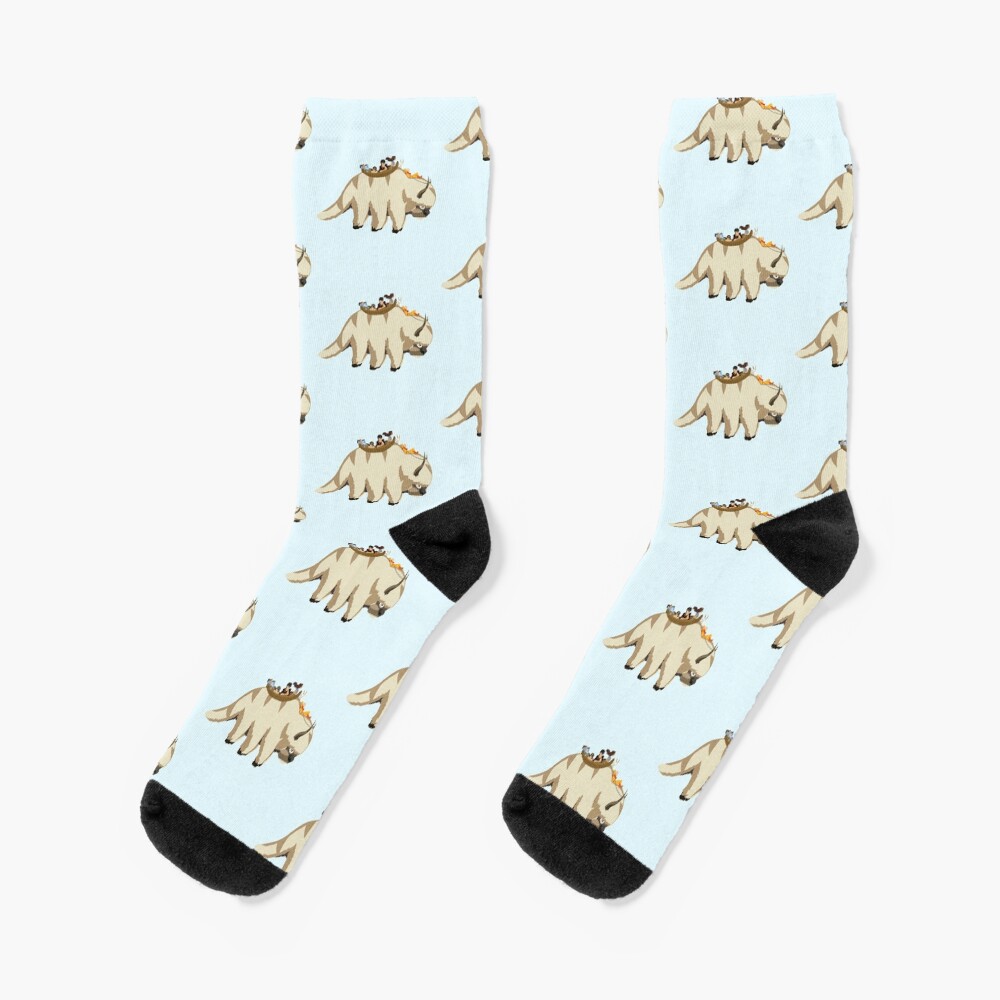 Team Avatar on Appa Socks