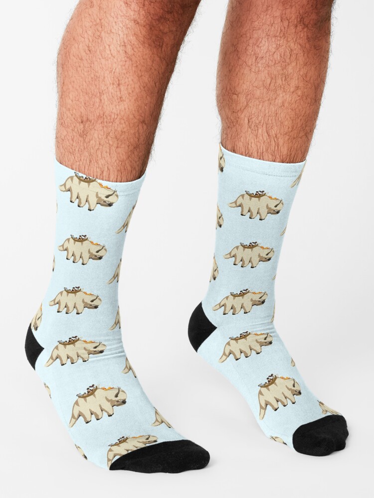 Alternate view of Team Avatar on Appa Socks