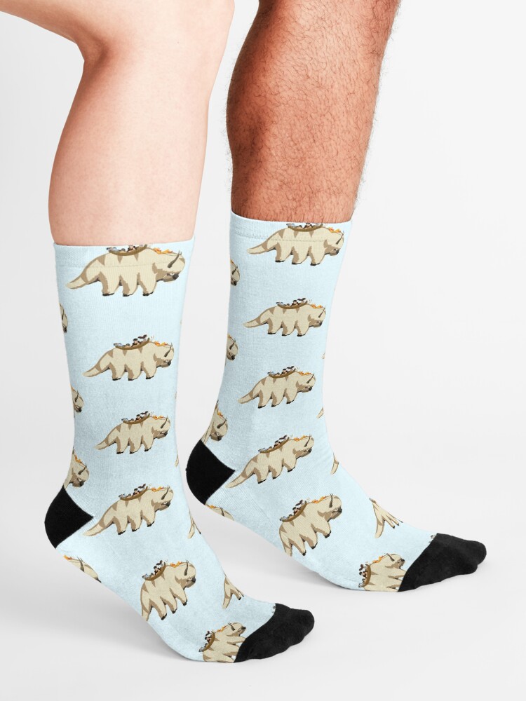 Alternate view of Team Avatar on Appa Socks