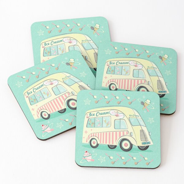 Item preview, Vintage Ice Cream Van designed and sold by studioxtine.