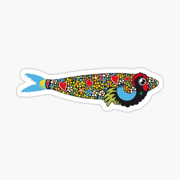 Item preview, Symbols of Portugal - Cool Rooster Sardine Mix designed and sold by Silvia N.