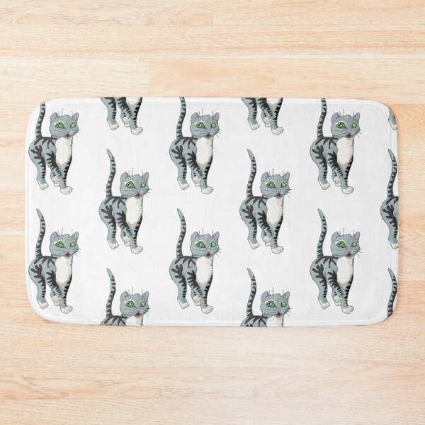 Item preview, Little Grey Cat designed and sold by PlaidRat.