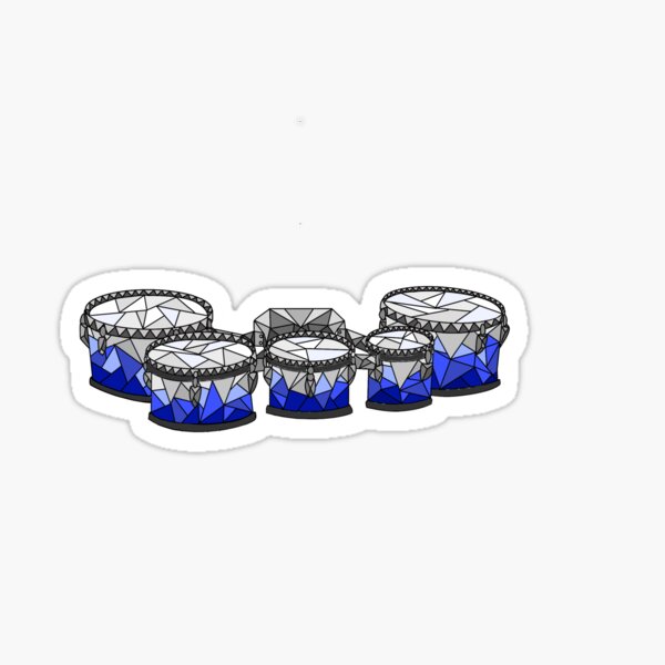 Item preview, Quad Drums designed and sold by blackbird-ink.