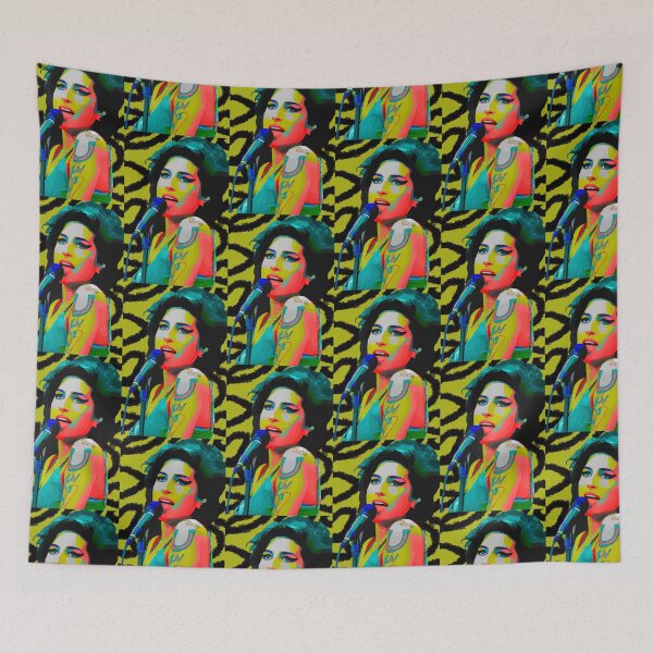 Item preview, Amy-funky portrait of a star designed and sold by GalazArte.