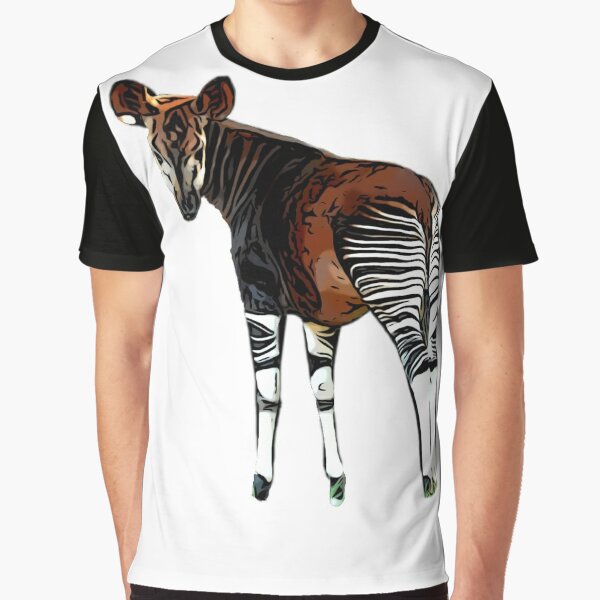 Funny Okapi Just a Boy Who Loves Okapis T-shirt sold by Cutback Rosalinda, SKU 6497773