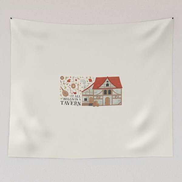 Item preview, It All Began in a Tavern designed and sold by FlutesLoot.