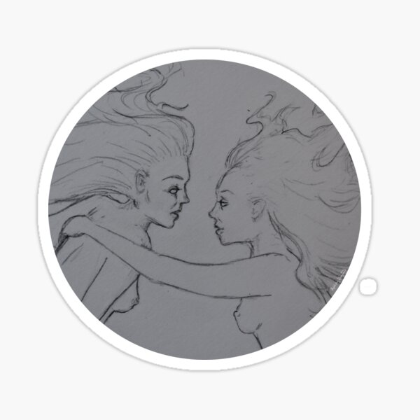 Sinking Into You Sticker