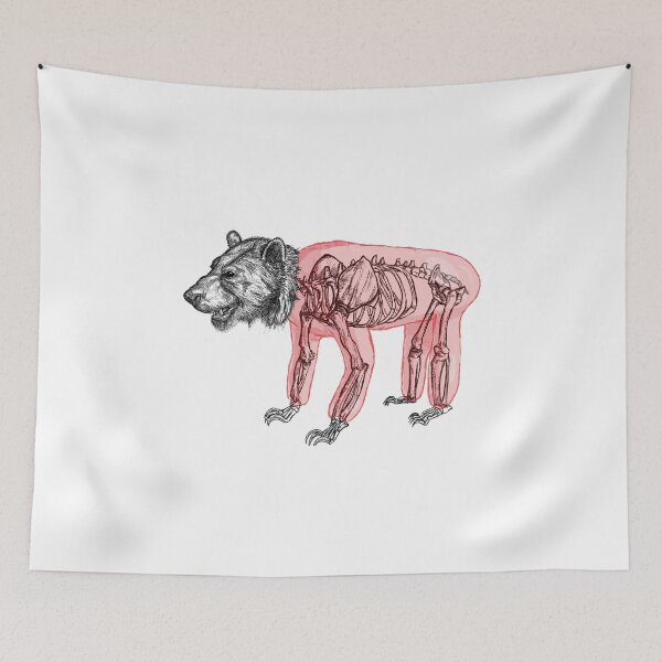 Item preview, Bear Skeleton designed and sold by costafarian.
