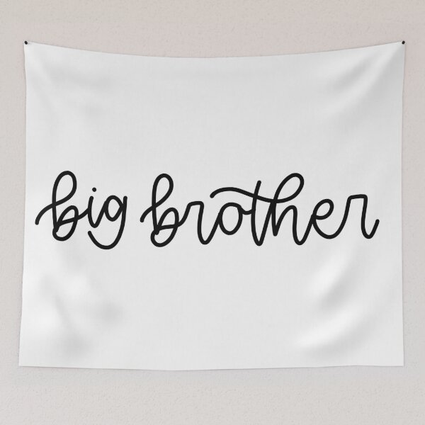 Item preview, Big Brother Black and White designed and sold by amberlart.