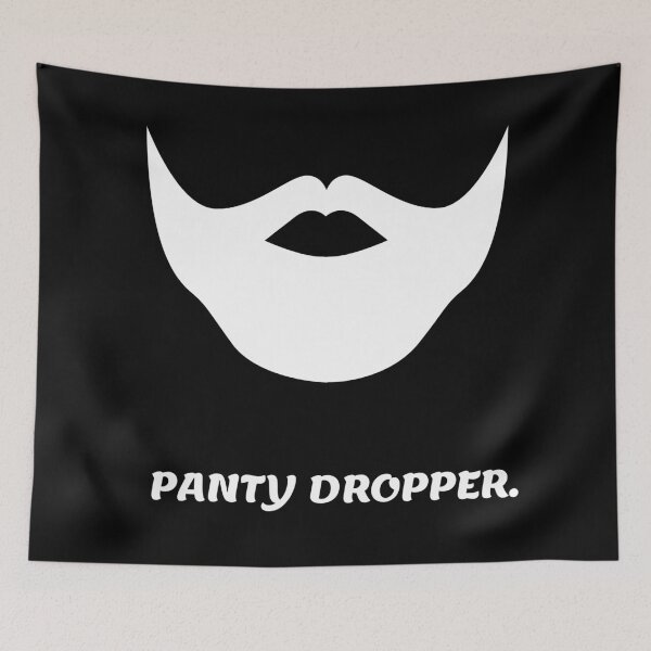 Item preview, Panty Dropper Beard - Black Background designed and sold by Easy Breezy.