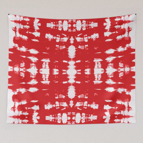 Item preview, Kumo Shibori Red designed and sold by Nina May Designs.
